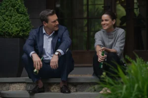 Jon Hamm and Amanda Peet in Your Friends & Neighbors Season 2
