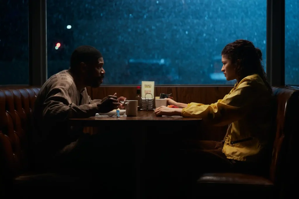 Colman Domingo and Zendaya in Euphoria Season 3