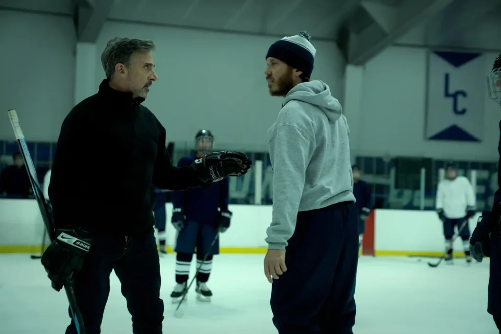 Steve Carell and Scott MacArthur in Rooster