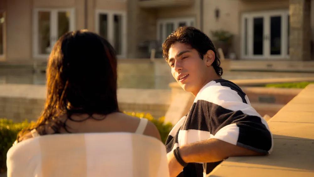 A promotional close-up photo of Calabasas Confidential cast member Dylan Wolf