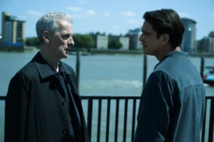 Peter Capaldi and Luca Pasqualino in Criminal Record Season 2