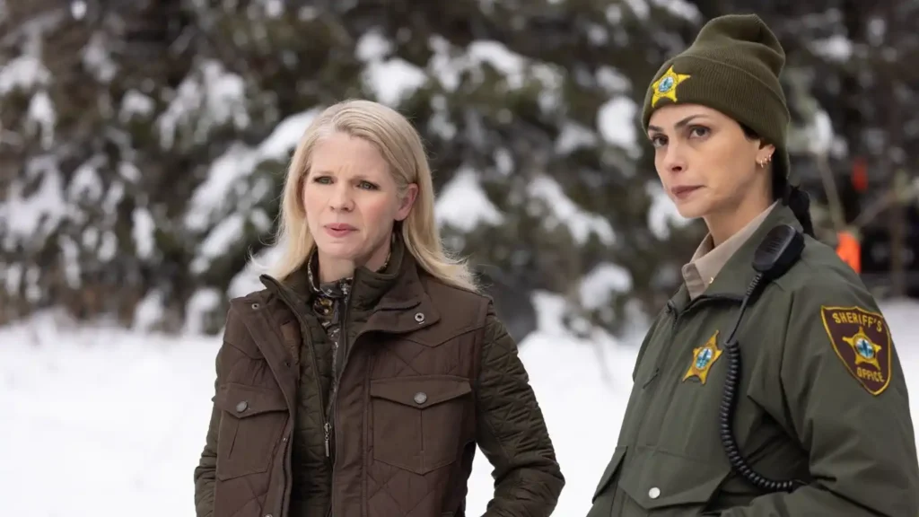 Kelli O'Hara and Morena Baccarin in Sheriff Country