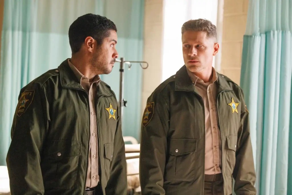 Ian Quinlan and Matt Lauria in Sheriff Country