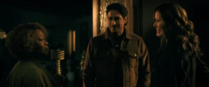 (L to R) Alfre Woodard as Judy, Carlos Miranda as Paz Navarro, Geena Davis as Renee in The Boroughs.
