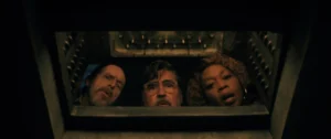 (L to R) Denis O’Hare as Wally, Alfred Molina as Sam, Alfre Woodard as Judy in The Boroughs.
