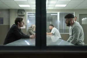 Jamie Bell and Richard Gadd in Half Man