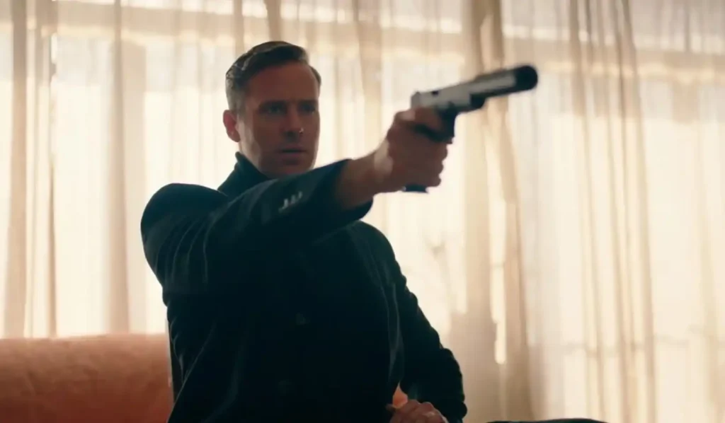Armie Hammer As Sanders in Citizen Vigilante