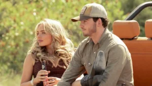 Natalie Alyn Lind and Finn Little in Dutton Ranch