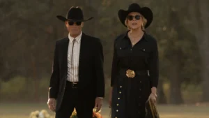 Ed Harris and Annette Bening in Dutton Ranch