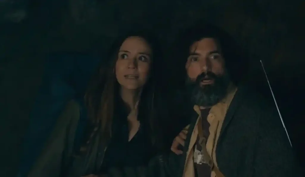 Catalina Sandino Moreno and David Alpay in From Season 4