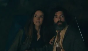 Catalina Sandino Moreno and David Alpay in From Season 4