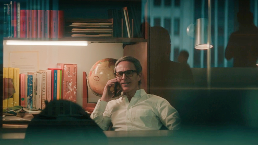 Gary Janetti as Peter Clark, the Michelin inspector on the phone calling Carmy in The Bear Season 5 finale