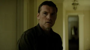 Sam Worthington starring as David in the Harlan Coben Netflix thriller series I Will Find You