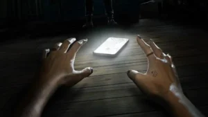 The hands of Zoe Kravitz star in new interactive horror experience 'Unhinged'
