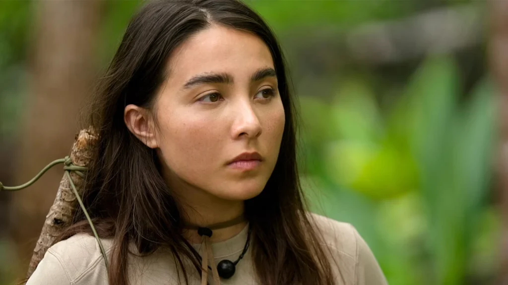Close-up profile of Leiya from Outlast Season 3 - the Jungle