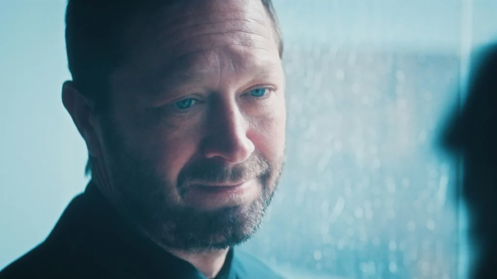 Close-up of Richie looking out a window in The Bear Season 5