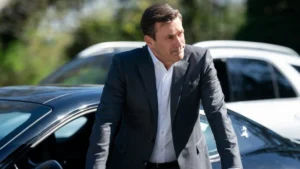 An image of Jon Hamm as Andrew Coop Cooper in Apple TV series Your Friends and Neighbors