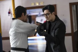 A still from Agent Kim Reactivated Season 1