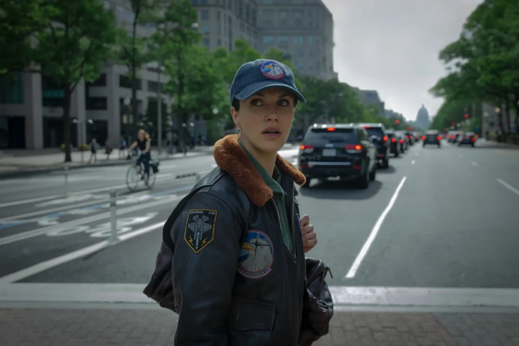 Jessica Brown Findlay in Silo Season 3