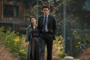 Jessica Henwick and Ashley Zukerman in Silo Season 3