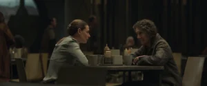 Rebecca Ferguson and Harriet Walter in Silo Season 3