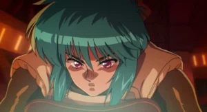 A still from The Ghost in the Shell Season 1