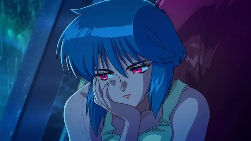 A still from The Ghost in the Shell Season 1