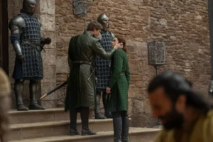James Norton and Benjamin Evan Ainsworth in House of the Dragon Season 3