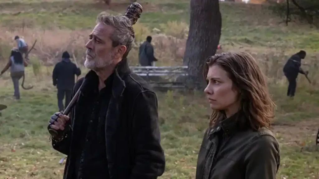 Jeffrey Dean Morgan and Lauren Cohan in The Walking Dead: Dead City Season 3