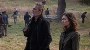 Jeffrey Dean Morgan and Lauren Cohan in The Walking Dead: Dead City Season 3