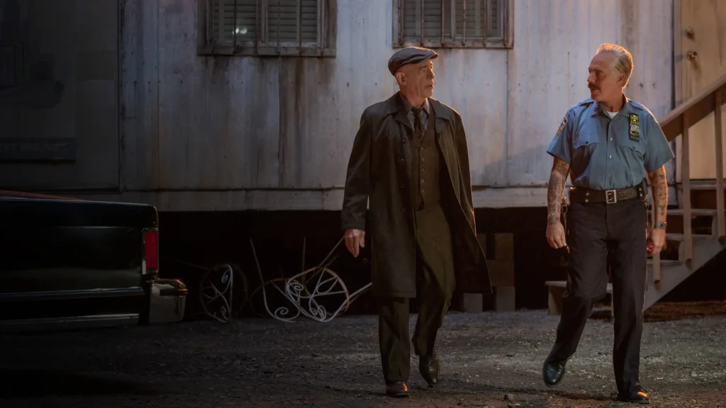 J.K. Simmons and Titus Welliver in The Westies Season 1