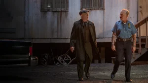 J.K. Simmons and Titus Welliver in The Westies Season 1